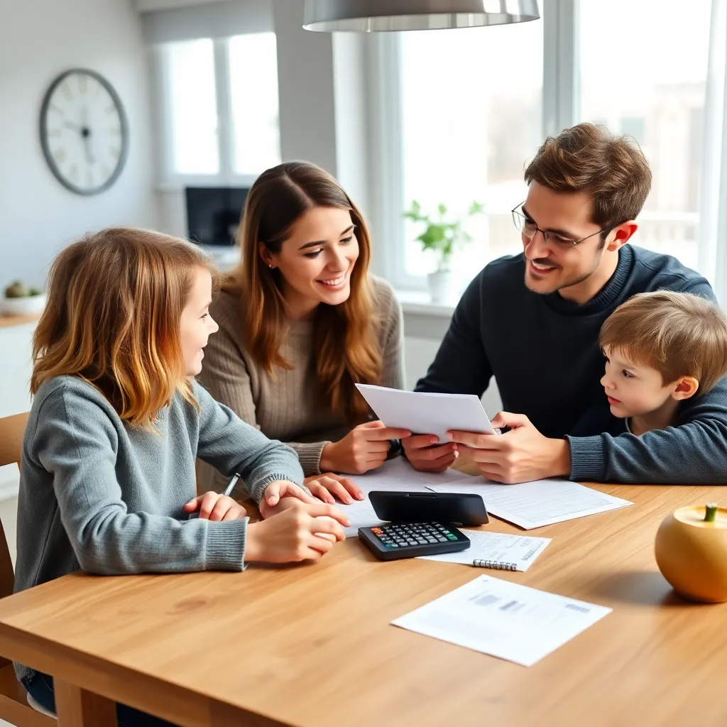 Persoon implementeert financieel plan op laptop met digitale tools