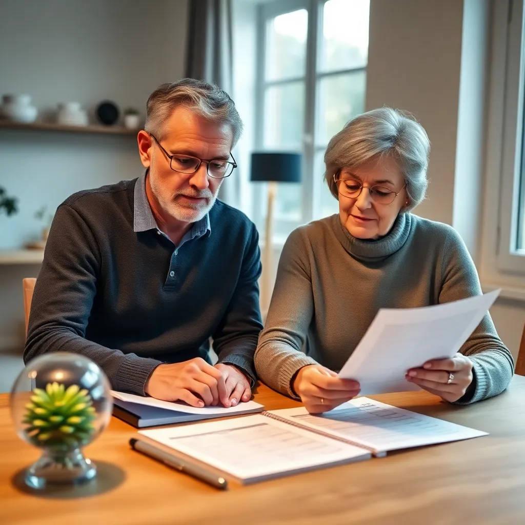 Persoon die SMART-doelen opschrijft in een notitieboek